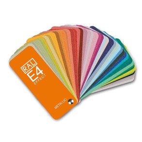 RAL E4 Metallic Colour Fan Deck
